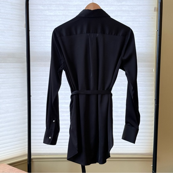 Generation Love Zinnia Belted Black Pearl Buttons Shirt - Picture 3 of 8